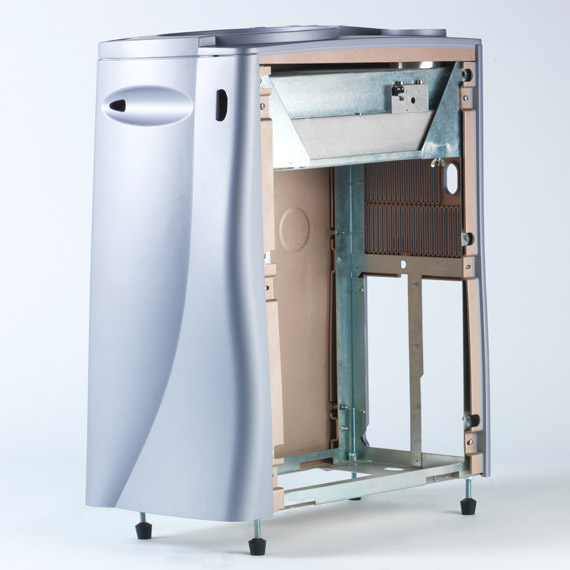 Thermoformed Multi-Part Vented Medical Cart View #5